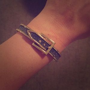 Gold and black Express cuff!